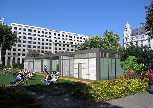 Image: Finsbury Square, Public Space